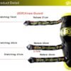 off road racing knee elbow guards ventilation design