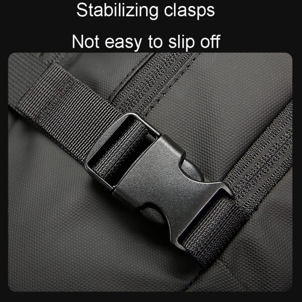 expandable waterproof laptop backpack men durable travel bag