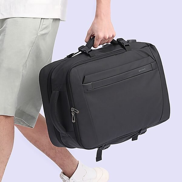 bange 40l expandable laptop backpack anti theft waterproof men