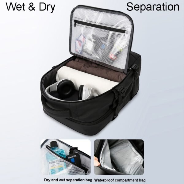 bange anti theft backpack with hidden pocket design