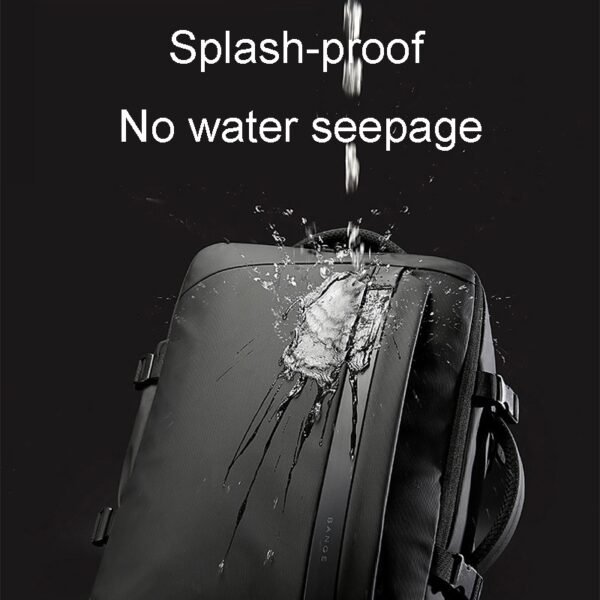 breathable back support laptop backpack men travel bag