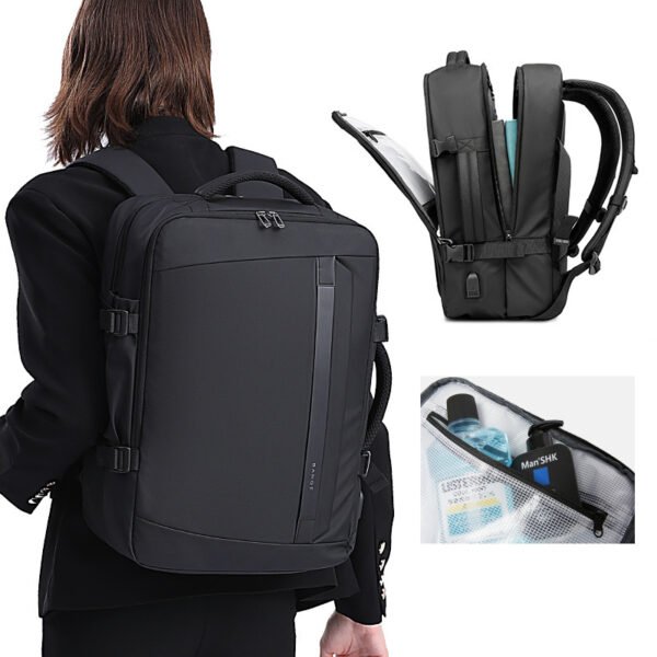Large Capacity Business Travel Backpack for Men - Image 9