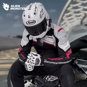 ALIEN MONSTER Waterproof Leather Motorcycle Gloves