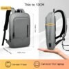 heroic knight multifunction laptop backpack travel work bag