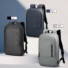 slim laptop backpack for men 15.6 inch business bag