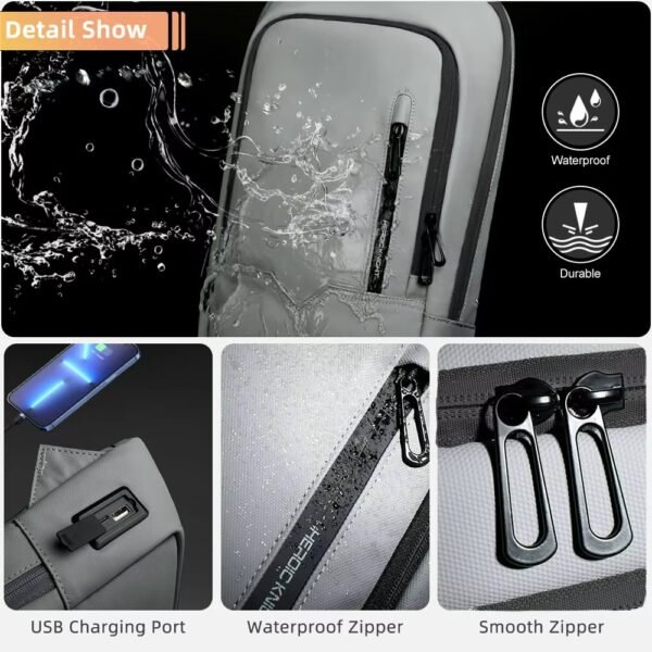 heroic knight premium laptop backpack for business travel