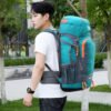 outdoor sport backpack 56L for trekking and adventure
