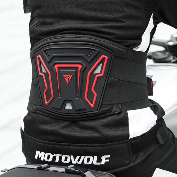 Motowolf motorcycle waist and abdomen protector for motocross and enduro riding