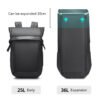 Mark Ryden men’s waterproof business travel backpack with USB charger