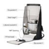 Mark Ryden men’s waterproof business travel backpack with USB charger