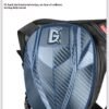 PC hard shell motorcycle leg bag durable