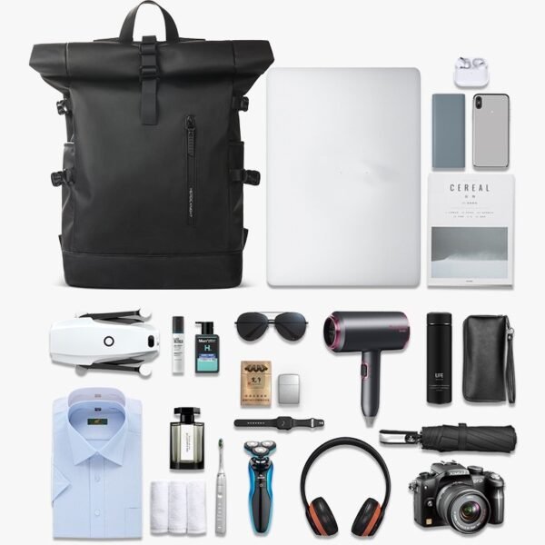Heroic Knight Waterproof Roll-Top Backpack | USB Laptop Bag 14 | PLANETKRON 6445c8eb f5b9 41cd 993f 991e05636716 | PLANETKRON