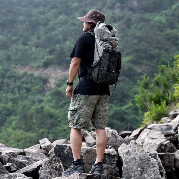 BISINNA 35L ultralight camping backpack for hiking climbing and travel