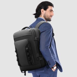 BANGE 40L Expandable Waterproof Business Travel Backpack