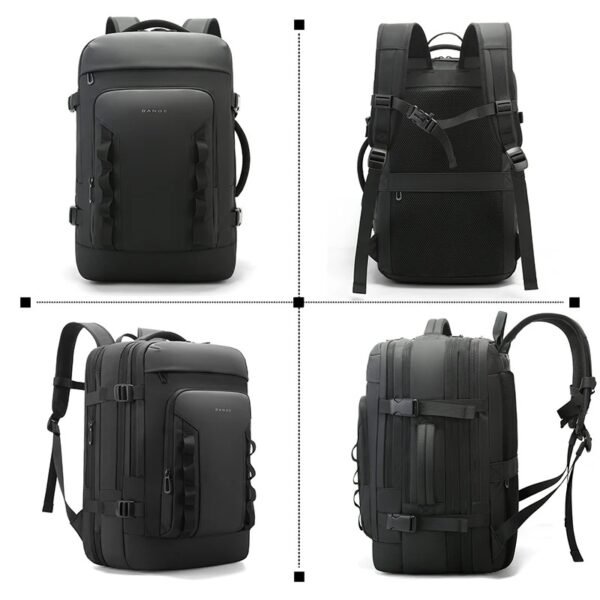 BANGE 40L Expandable Waterproof Business Travel Backpack 18 | PLANETKRON main image 5 | PLANETKRON