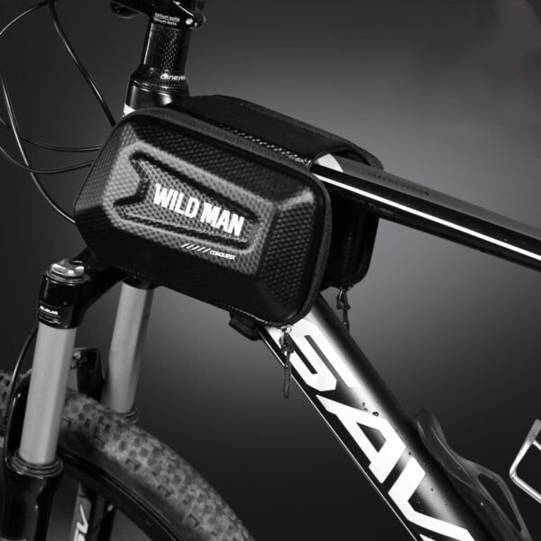 WILD MAN Bicycle Phone Case | Waterproof Top Tube Bike Bag 11 | PLANETKRON 1242610359446 | PLANETKRON