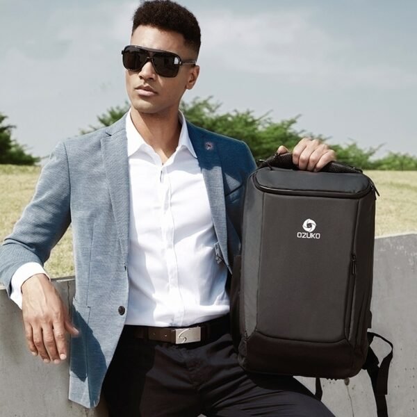OZUKO Men’s Custom Travelling Backpack | Business Laptop Bag & School Backpack 24 | PLANETKRON 212c677f 51de 4565 8c40 24fd3ce3283a | PLANETKRON