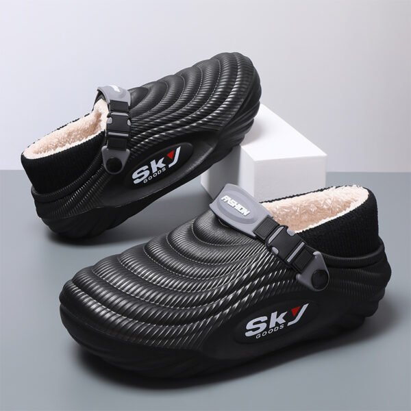 Men’s Cotton Slippers Winter | Thick Sole Height-Increasing Fleece-Lined Indoor Slippers 24 | PLANETKRON 39b21e4b 5b44 4d36 b2ee 7c757f55401c | PLANETKRON