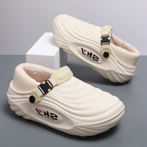 Men’s Cotton Slippers Winter | Thick Sole Height-Increasing Fleece-Lined Indoor Slippers 25 | PLANETKRON 788b156e f998 4232 9f17 95aac397cc45 | PLANETKRON