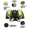 waterproof dog backpack harness