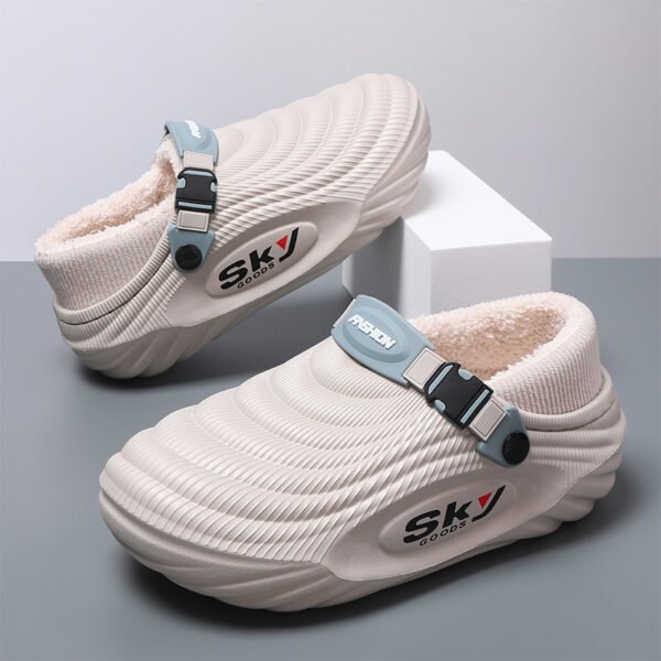 Men’s Cotton Slippers Winter | Thick Sole Height-Increasing Fleece-Lined Indoor Slippers 26 | PLANETKRON 991621b9 699a 4d79 8d82 6d486dc167ca | PLANETKRON