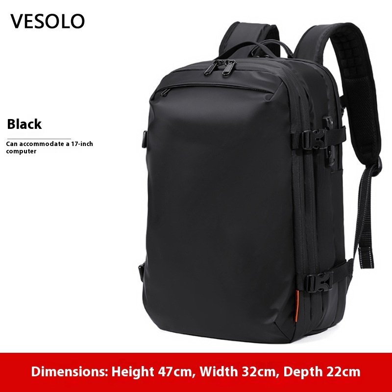 Multi-Functional Oxford Cloth Vacuum Compression Backpack | Travel Bag Without Air Pump 2 Multi-Functional Oxford Cloth Vacuum Compression Backpack | Travel Bag Without Air Pump - Image 2
