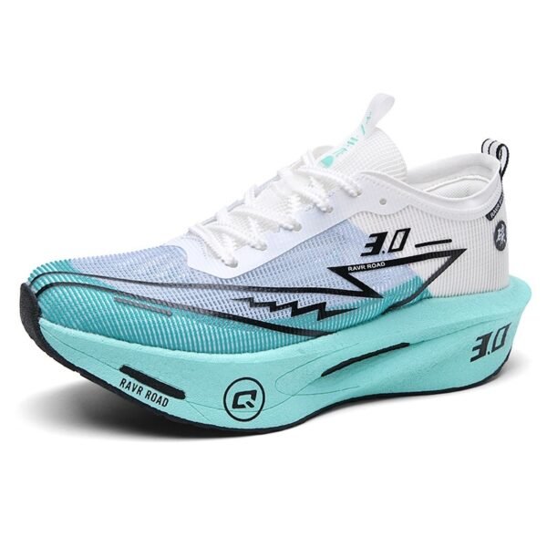 LETCOMFIT Unisex Carbon-Plate Popcorn Running Shoes – Soft Cushion Lightweight Mesh Sneakers 24 | PLANETKRON LETCOMFIT Carbon Plate Running Shoes – Popcorn Sole