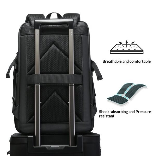 stylish business backpack men waterproof laptop bag