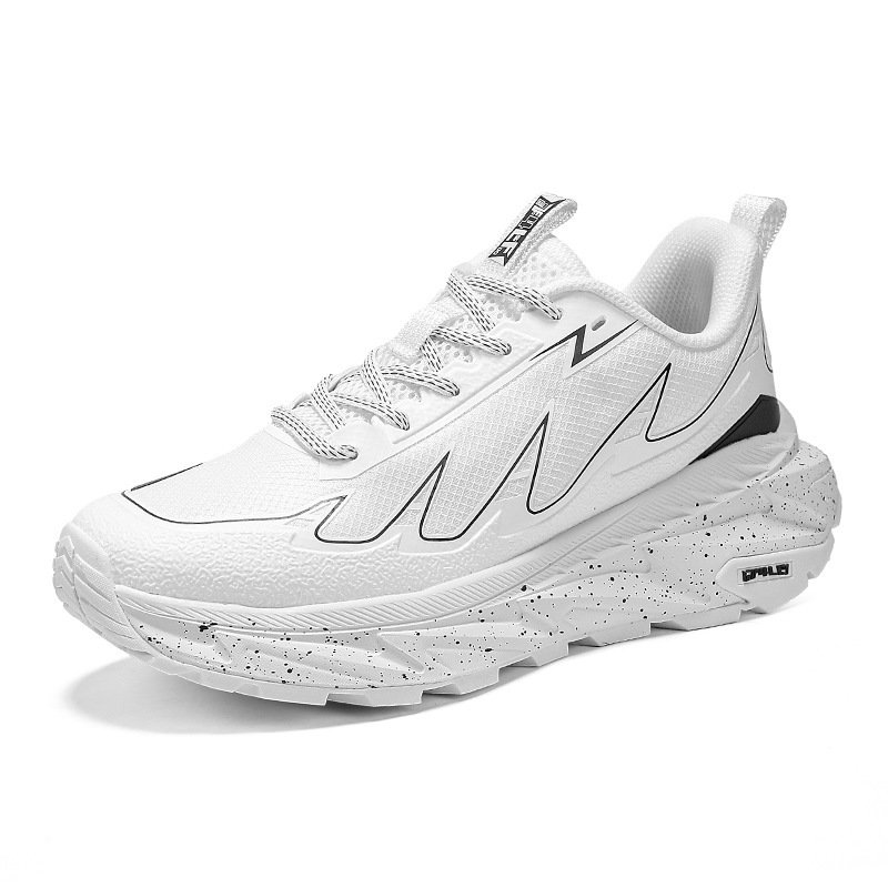 Unisex breathable running shoes with a lightweight PVC slip-resistant sole. Perfect for jogging, walking & casual streetwear. 2 Unisex breathable running shoes with a lightweight PVC slip-resistant sole. Perfect for jogging, walking & casual streetwear. - Image 2