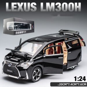 1:24 Lexus LM300H MPV Diecast Model Toy Car