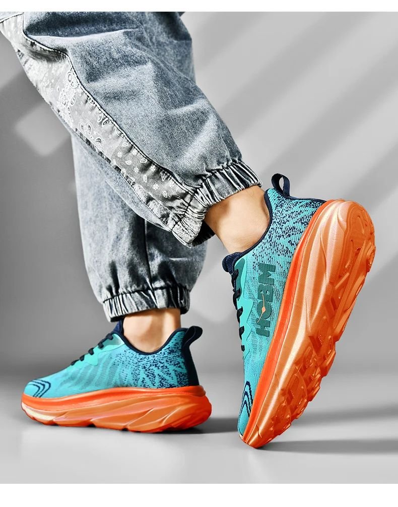 shock absorbing sports shoes