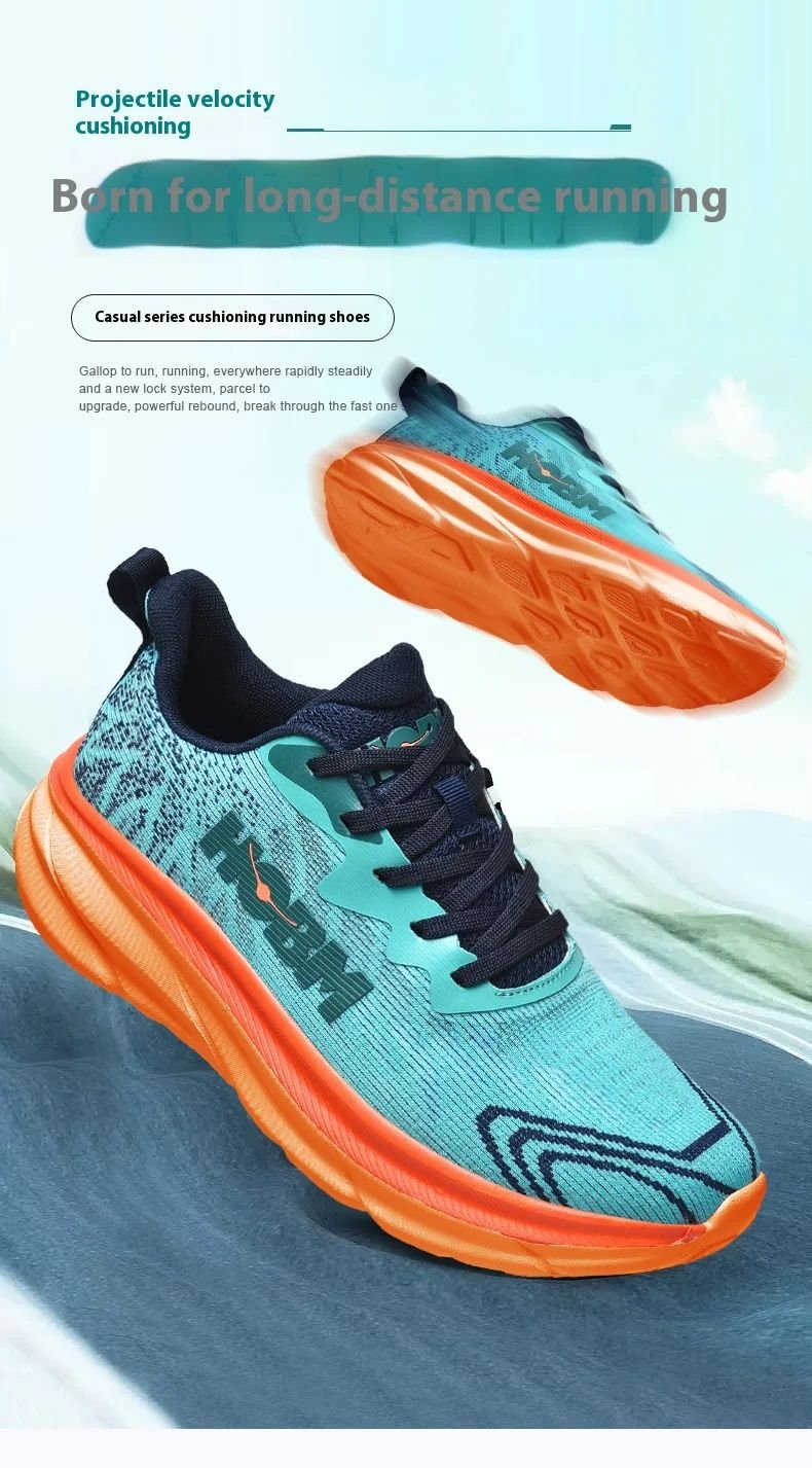 shock absorbing sports shoes