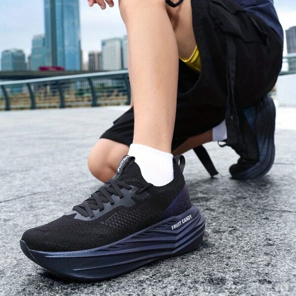 N-Hot Summer Road Running Shoes for Men – Breathable Mesh Shock Absorbing Lightweight Outdoor Trail Sneakers | Casual & Sports Style 34 | PLANETKRON N-Hot Breathable Mesh Running Shoes – Shock Absorbing