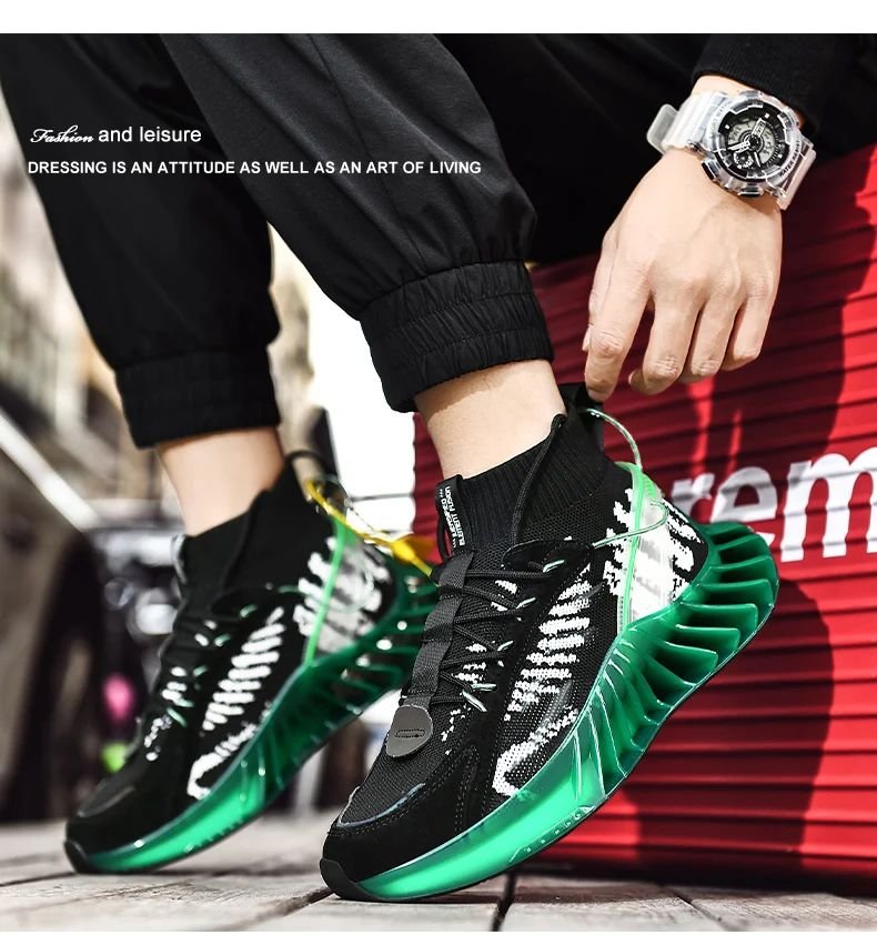 Men’s designer-style athletic sneakers X9X VORTEX collection