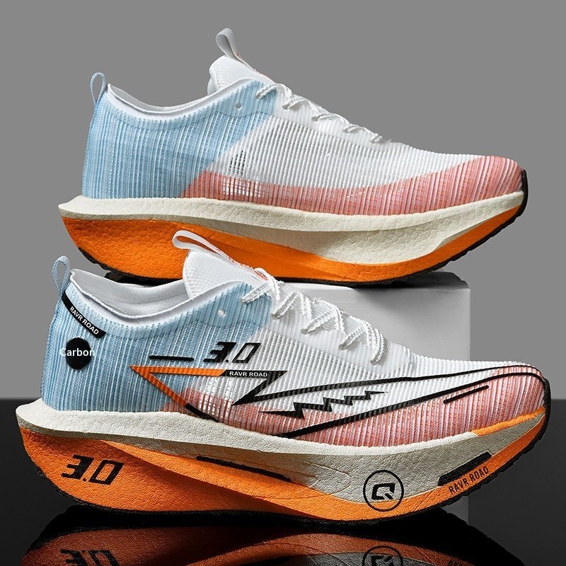 LETCOMFIT Unisex Carbon-Plate Popcorn Running Shoes – Soft Cushion Lightweight Mesh Sneakers 9 LETCOMFIT Unisex Carbon-Plate Popcorn Running Shoes – Soft Cushion Lightweight Mesh Sneakers - Image 9