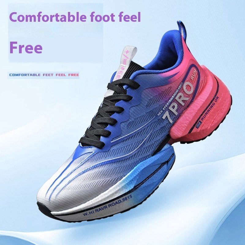 CABLVYU Unisex Carbon Plate Running Shoes – Breathable Air Cushion Marathon Sneakers, Lightweight Non-Slip Couple Sports Trainers 5 CABLVYU Unisex Carbon Plate Running Shoes – Breathable Air Cushion Marathon Sneakers, Lightweight Non-Slip Couple Sports Trainers - Image 5