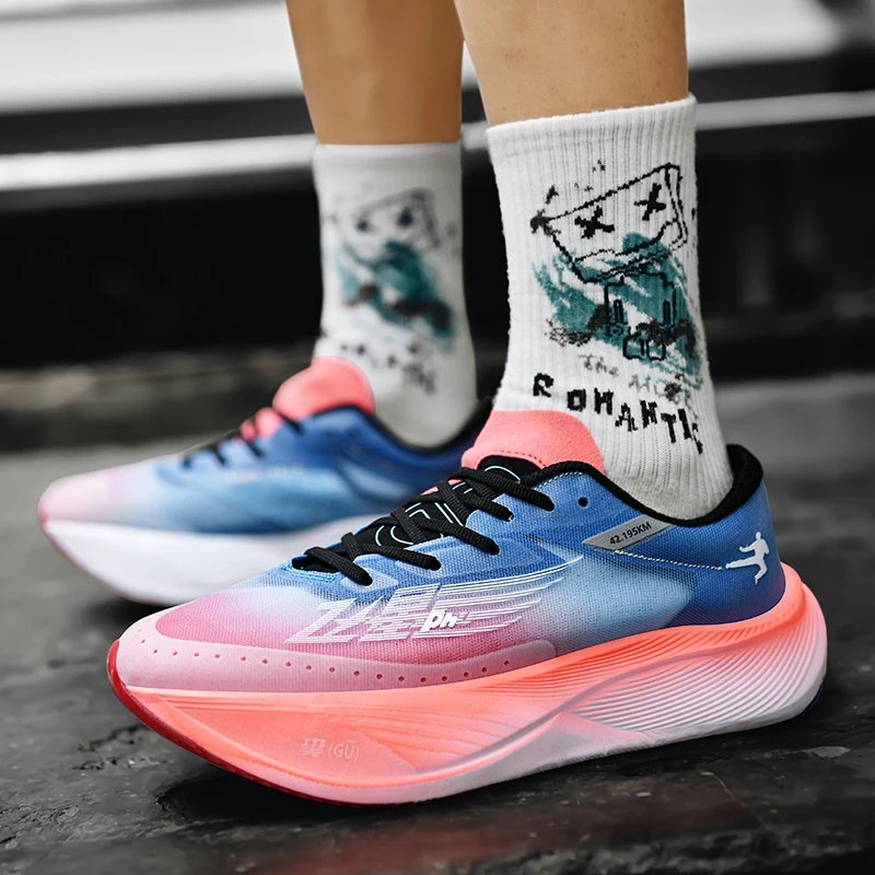 Qiaodan Feiying PB3 Women Running Shoes – Carbon Plate Rebound Shock Absorption Sneakers | Men’s Gym Training & Marathon Sports Shoes