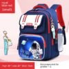 astronaut cartoon backpack primary school bag for kids