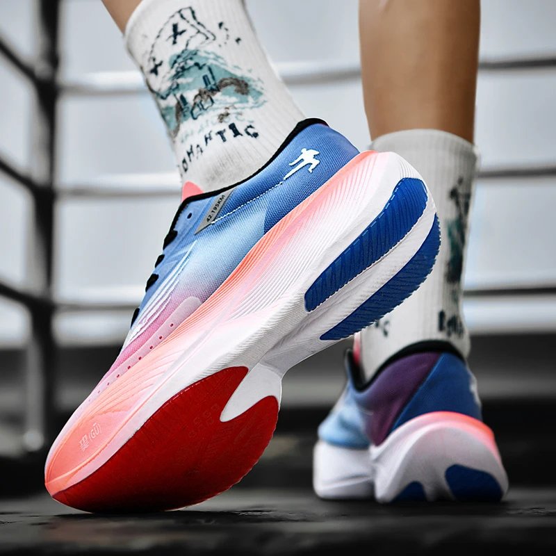 Qiaodan Feiying PB3 Women Running Shoes – Carbon Plate Rebound Shock Absorption Sneakers | Men’s Gym Training & Marathon Sports Shoes