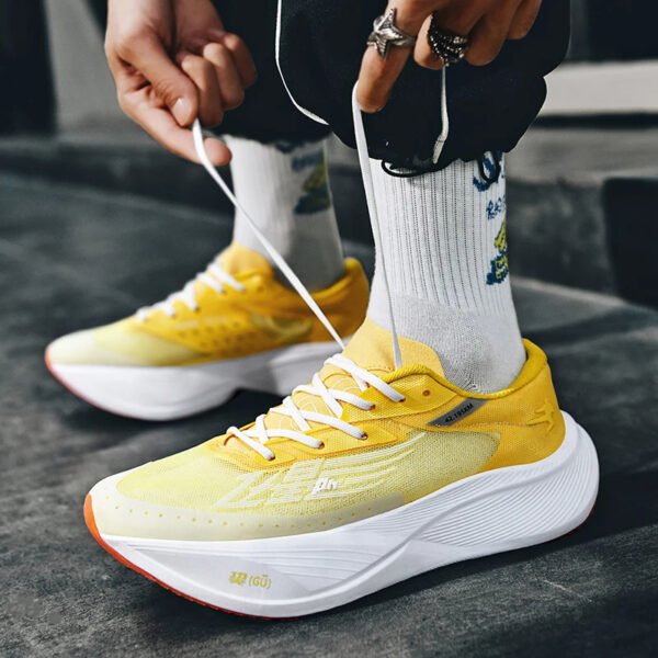 Qiaodan Feiying PB3 Women Running Shoes – Carbon Plate Rebound Shock Absorption Sneakers | Men’s Gym Training & Marathon Sports Shoes 33 | PLANETKRON Qiaodan Feiying PB3 Carbon Plate Marathon Shoes