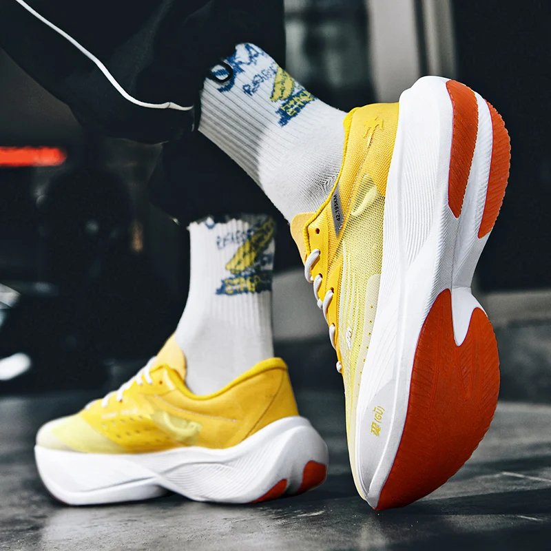 Qiaodan Feiying PB3 Women Running Shoes – Carbon Plate Rebound Shock Absorption Sneakers | Men’s Gym Training & Marathon Sports Shoes