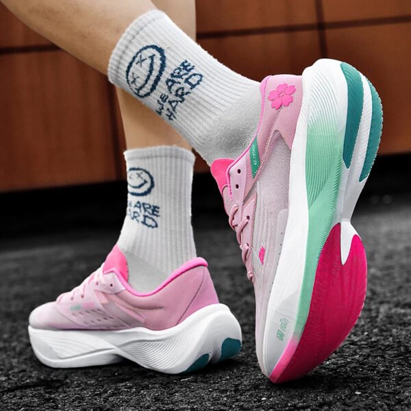 Qiaodan Feiying PB3 Women Running Shoes – Carbon Plate Rebound Shock Absorption Sneakers | Men’s Gym Training & Marathon Sports Shoes 27 | PLANETKRON Qiaodan Feiying PB3 Carbon Plate Marathon Shoes