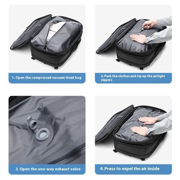 Durable Waterproof Laptop Backpack 17 Inch OUTWALK Travel Bag