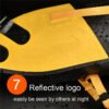 NEWBOLER Waterproof 13L Bike Saddle Tail Bag