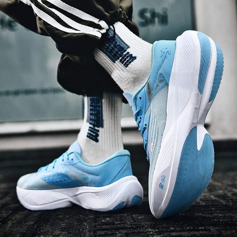 Qiaodan Feiying PB3 Women Running Shoes – Carbon Plate Rebound Shock Absorption Sneakers | Men’s Gym Training & Marathon Sports Shoes