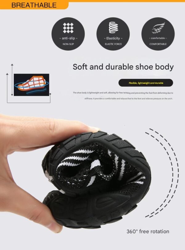 Unisex Water Shoes Quick-Dry Aqua Socks – Lightweight Barefoot Swim, Beach & Outdoor Sport Shoes 28 | PLANETKRON anti slip water shoes for beach and pool use