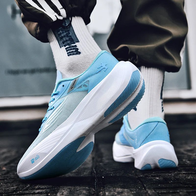 Qiaodan Feiying PB3 Women Running Shoes – Carbon Plate Rebound Shock Absorption Sneakers | Men’s Gym Training & Marathon Sports Shoes