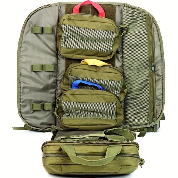 Tactical Hiking Medical Backpack High Capacity