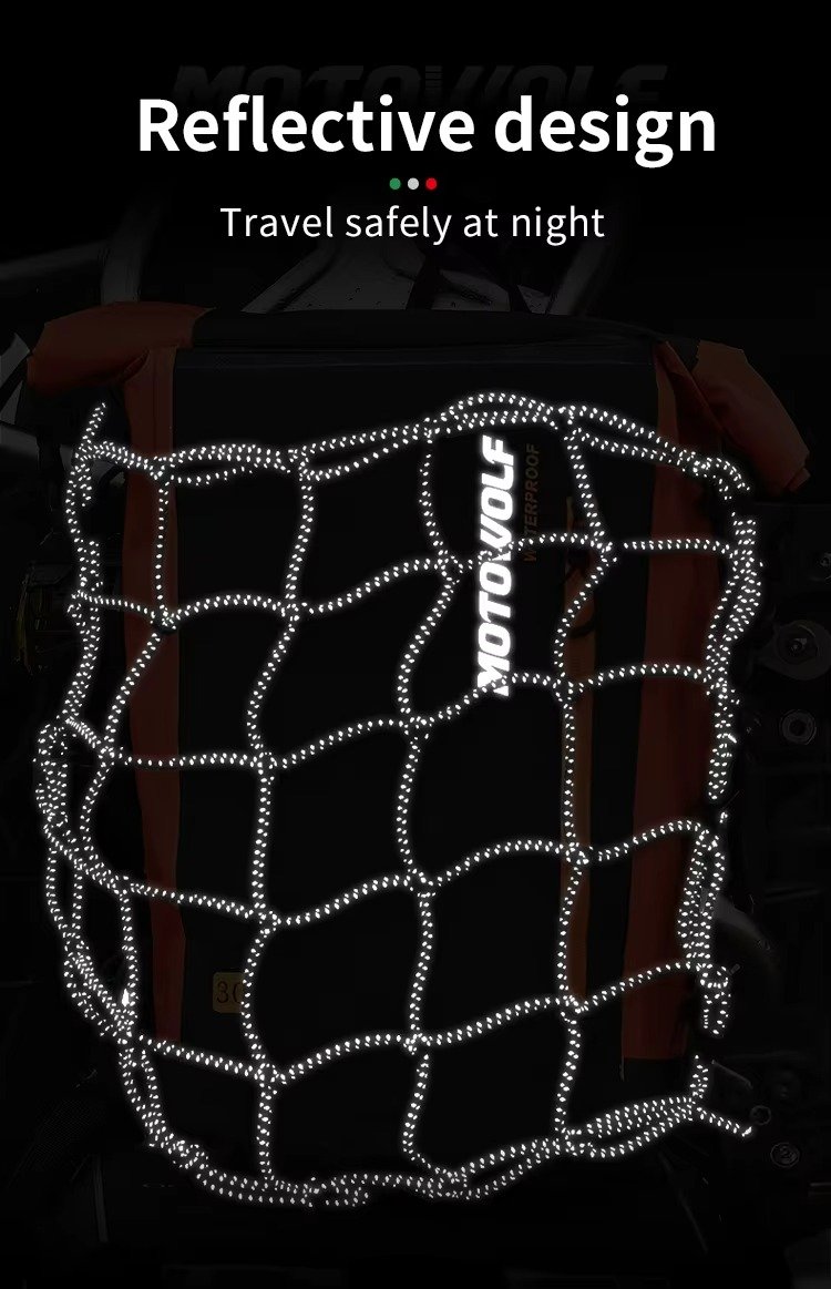 MOTOWOLF Waterproof Motorcycle Helmet Backpack