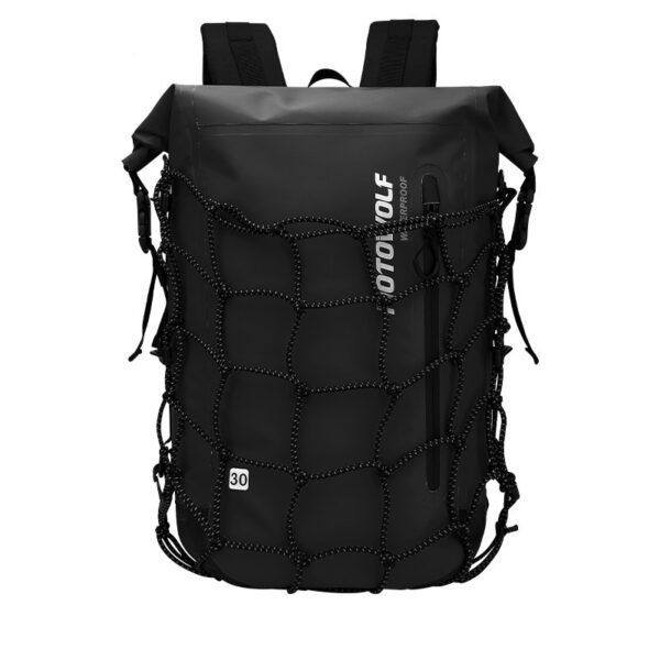 MOTOWOLF Waterproof Motorcycle Helmet Backpack – Multi-Purpose Large Capacity PVC Travel Shoulder Bag with Helmet Net Storage 33 | PLANETKRON f975ae89 ecf3 4ad6 a1ec 4bd0c089e560 fine | PLANETKRON